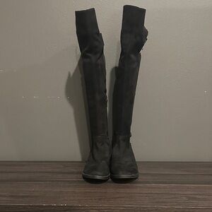 Black Over-the-Knee Boots
